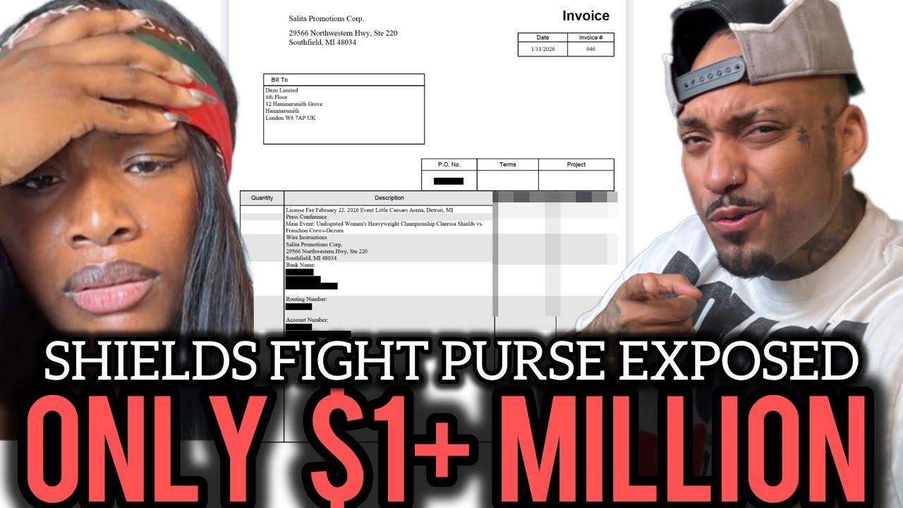 Claressa Shields’ Alleged $1M+ Fight Purse EXPOSED 👀 The “$8M Deal” Isn’t Adding Up…