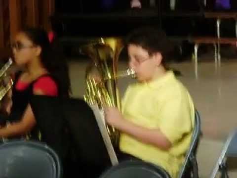 school band concert  middle school notheast bethlehem pa