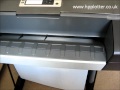 HP Designjet Z3200 printer - how to load the paper roll | by HP Plotter | Printer Sales and repairs