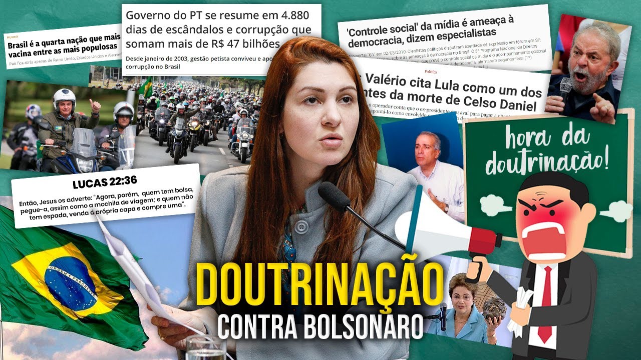 Doutrinação contra Bolsonaro | Dep. Ana Campagnolo