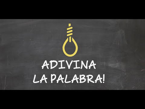 Ahorcado - Adivina La Palabra Video