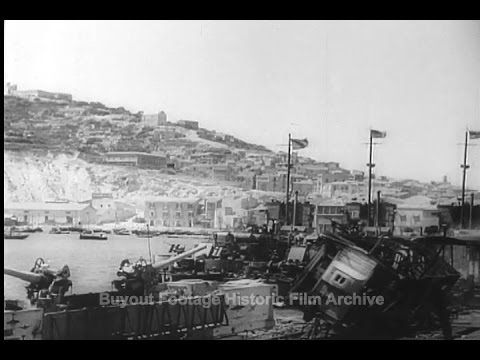 Historic Archival Stock Footage WWII - The Invasion of Sicily!