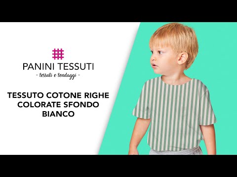 Tessuti E Stoffe Blu A Righe Per Hobby Creativi - Foto 7