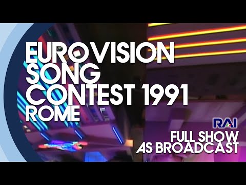 EUROVISION SONG CONTEST 1991 FULL SHOW - ROME, ITALY (RAI) - (AS BROADCAST)