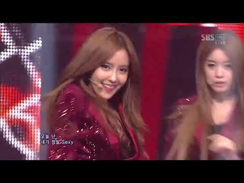 T-ARA 티아라_"SEXY LOVE" 121014 SBS 인기가요