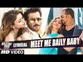 'Meet Me Daily Baby' Full Song with LYRICS - Welcome Back | Nana Patekar, Anil Kapoor