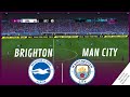 Brighton vs Manchester City Premier League 24/24 Full Match - VG Simulation & Recreation