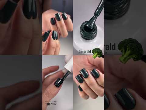 Видеообзор Гель-лак для ногтей TrendyNails (Emerald 5 мл)