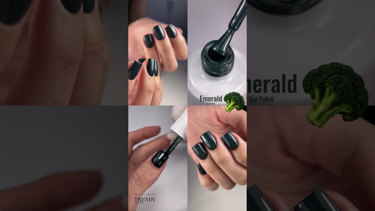 Видеообзор Гель-лак для ногтей TrendyNails (Emerald 5 мл)