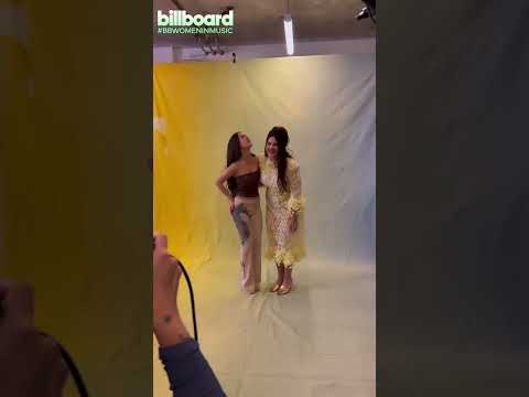 Olivia Rodrigo & Lana Del Rey Take Photos Backstage  👯‍♀️  | Billboard Women In Music 2023 #Shorts