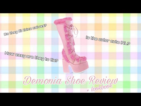 DEMONIA | Pink Camel Boots Review