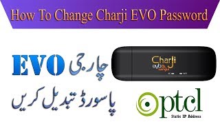 how to change charji evo password easy:
