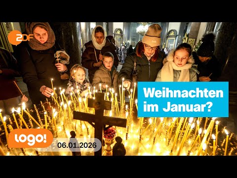 Deshalb feiern orthodoxe Christen am 6. und 7. Januar Weihnachten | logo!-Nachrichten vom 06.01.26