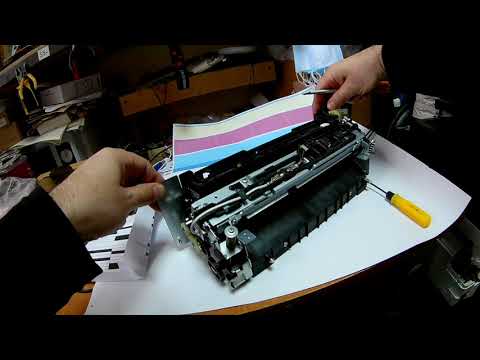 How to disassemble Kyocera m2040dn fuser FK-1150 for 15 min.