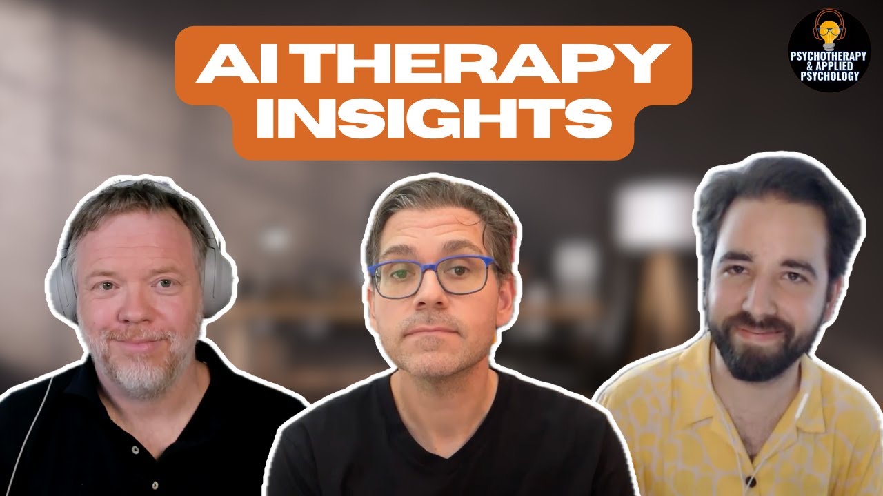 Artificial Intelligence and Mental Health: A New Frontier with Dr. Tony Rousmaniere & Dr. Alexandre Vaz