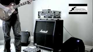 Video thumbnail for Axe Fx 2  and Matrix GT1500FXBD Power Amplifier demo by Jason Hobbs