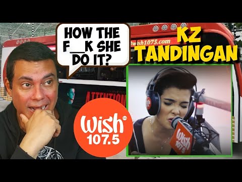 First Time Reaction: KZ Tandingan - Rolling In The Deep ( Cover)Wish Bus 107.5 #WishBus