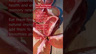 Fruits that improves your memory part 1 #youtubecreatorcommunity #healthtips #shortsafrica