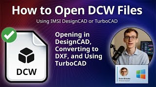 How to Open DCW Files (DesignCAD Drawing)