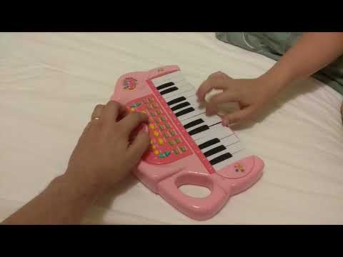 Die Woodys: Fichtl's Lied - on toy piano