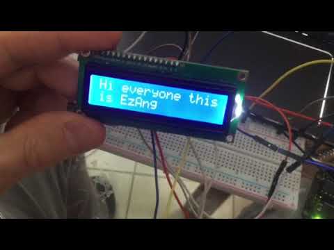Ezang's For Some Fun, Arduino LCD Monitor And ARC Serial Monitor 2021