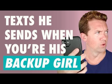 Texting Signs You're His Backup Girl
