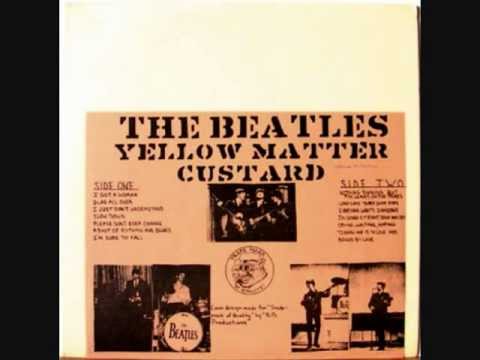 John Lennon's reaction to an early Beatles Bootleg LP: Yellow Matter Custard