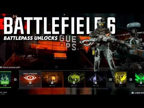NEW Battlepass Weapon Packages & Skins in Battlefield 6 Season 01