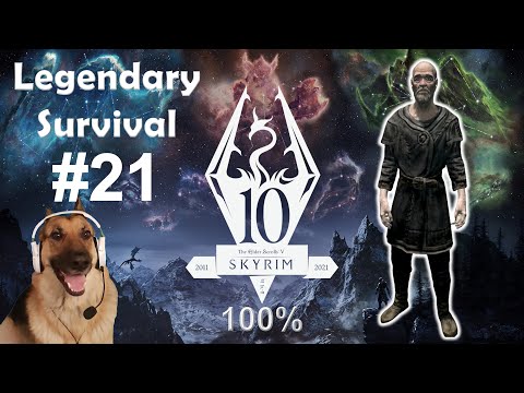 Skyrim Anniversary Edition Legendary Survival 100% - A Cornered Rat - Ep 21