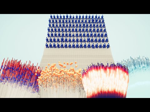 100x TAEKWONDO vs 5x EVERY GOD - Totally Accurate Battle Simulator TABS