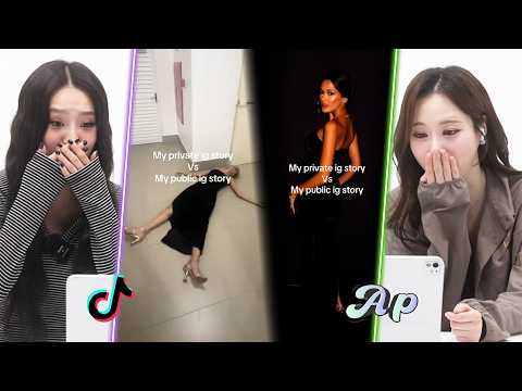 Private vs Main Story trend! Two Accounts, Two Personalities  | ASOPO