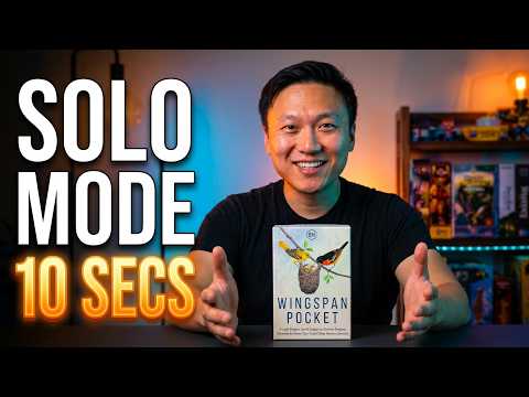Wingspan Pocket Solo Mode in 10 Seconds a Turn? Learn the Automa NOW
