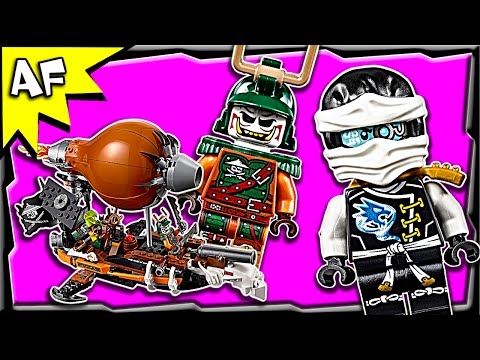 Vidéo LEGO Ninjago 70603 : L'attaque du Zeppelin des Pirates