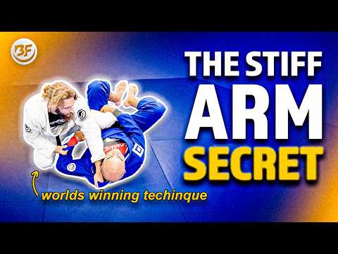 Adam Wardzinski shows His World-Winning "Stiff Arm" Sweep for Postured Opponents