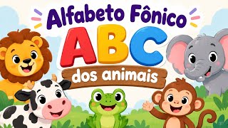 Alfabeto fonético. ABC dos animais. #abcd #aprenderaler