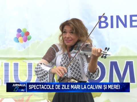 SPECTACOLE DE ZILE MARI LA CALVINI SI MEREI