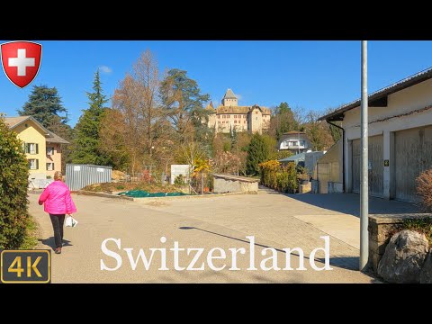 Driving Switzerland 🇨🇭 | From Montreux to Blonay 4K Scenic Drive