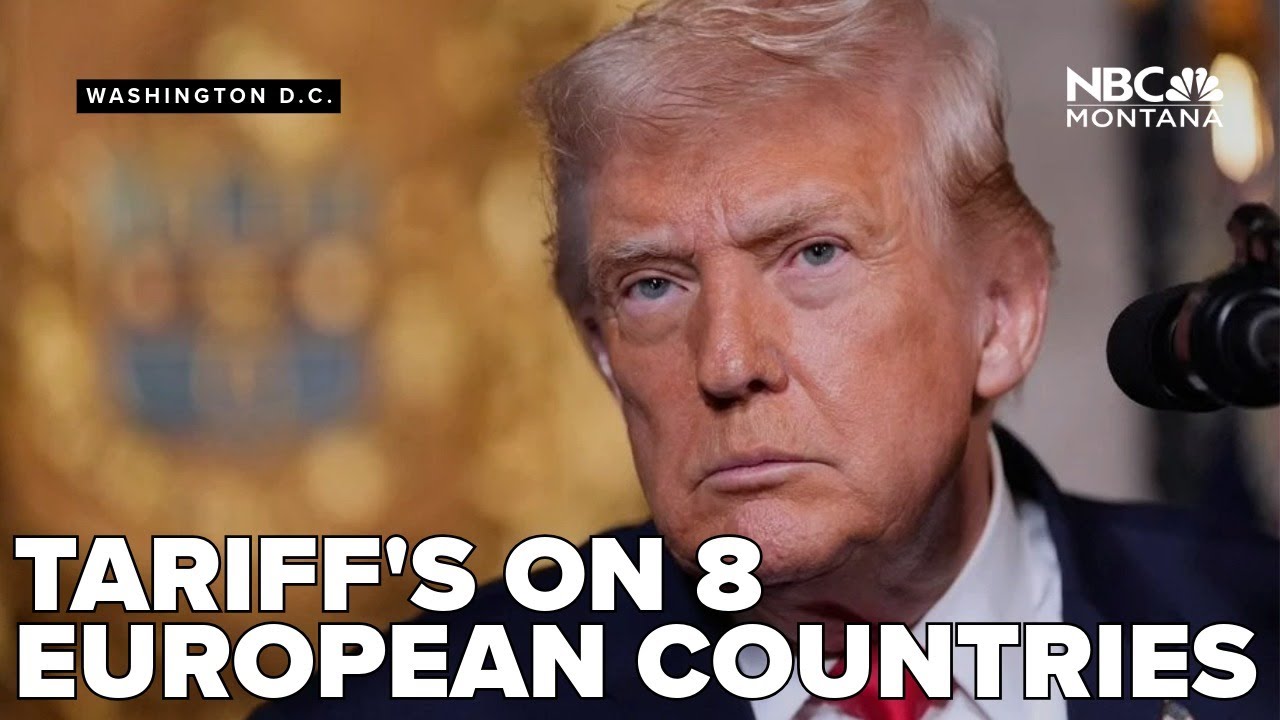 Trump slaps 10% tariff threat on 8 European nations over Greenland dispute