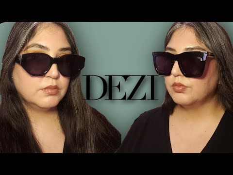 DEZI by Desi Perkins Sunglasses Unboxing & Try On | Jeanette Marie