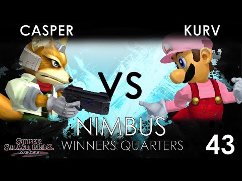 Nimbus #43 - null (Fox) VS DCG WC | Kurv (Luigi) - SSBM Winners Quarters