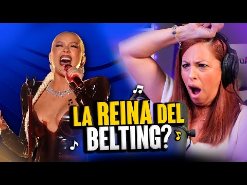 CHRISTINA AGUILERA | LA REINA | Vocal coach REACTION & ANALYSIS