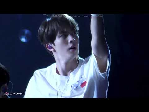 [4k] 180912 "ANPANMAN" JIN FOCUS - Love yourself Tour in Oakland