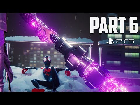 SPIDER-MAN MILES MORALES PS5 Walkthrough Gameplay Part 6 - MILES MORALES IDENTITY (Playstation 5) 4K