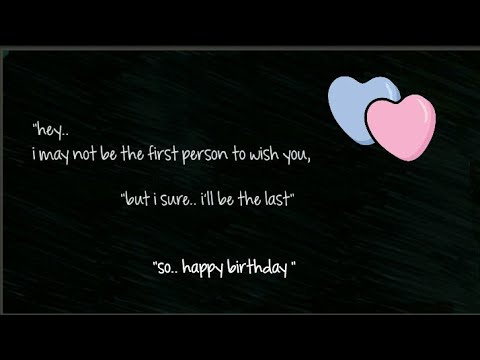 Birthday wish" [A Story]