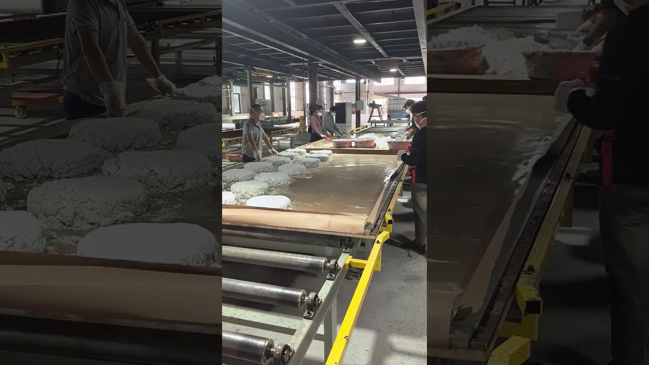 Quartz Slab Mixing Workshop In Cambodia