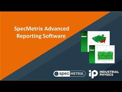 Video do Software de Relatórios Avançados SpecMetrix