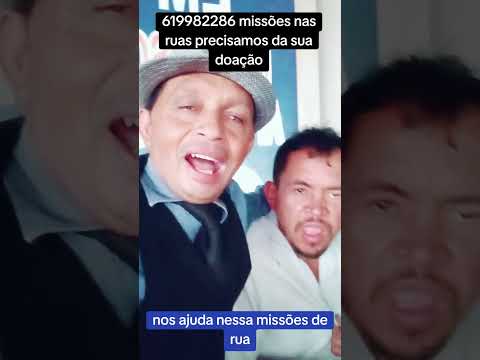 missões de rua 2005 Águas lindas de Goiás