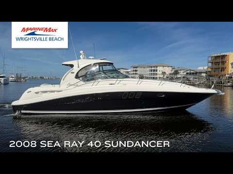 2008 Sea Ray 40 Sundancer Video