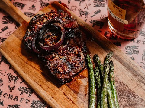 Seared Ribeye with Red Onions and Miso Bourbon Butter | Oklahoma Joe’s®