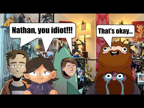 The Drawfee Crew Being Mean To Nathan, Our Perfect Boy